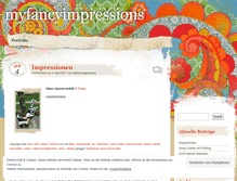 Tablet Screenshot of myfancyimpressions.com